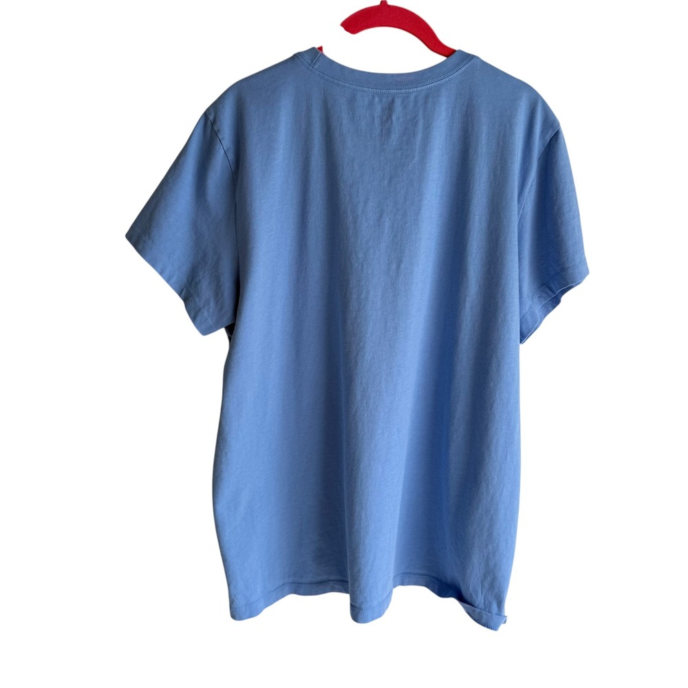 LIFE IS GOOD Blue Waveheart Ladies Casual Crusher Tee, XL - Picture 4 of 7